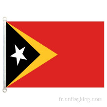 90*150cm drapeau national Timor oriental 100% polyester